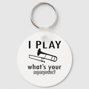 Chaveiro Eu toco trombone