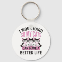 Eu Trabalho Duro Para Que Meus Gatos Tenham Uma Vi