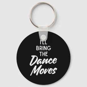 Chaveiro Eu Trarei Movimentos de Dança Roupas de Festa Engr