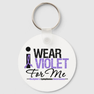Chaveiro Eu visto a violeta para mim