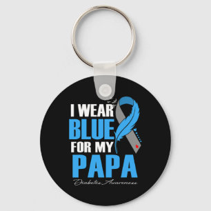 Chaveiro Eu Visto Azul Para A Pena De Consciência Do Meu Pa