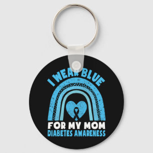 Chaveiro Eu Visto Azul Para Minha Mãe Sensibilizar Mamãe