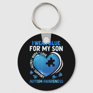 Chaveiro Eu Visto Azul Para O Meu Filho.. Autismo... Presen