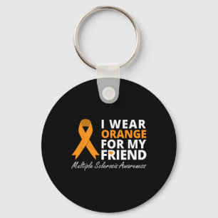 Chaveiro Eu Visto Laranja Para A Minha Amiga, Sra. Sensibil