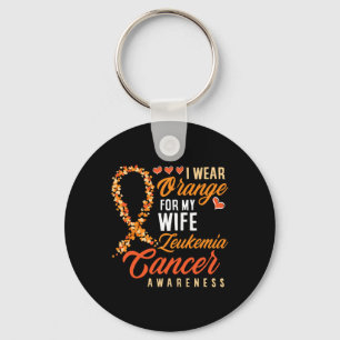 Chaveiro Eu Visto Laranja Para A Minha Mulher, Leucemia, Ca
