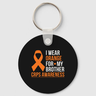 Chaveiro Eu Visto Laranja Para O Meu Irmão Rsd Crps Consciê