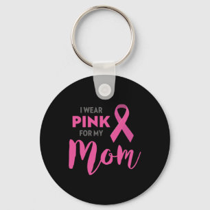 Chaveiro Eu Visto Rosa Para A Consciência Do Cancer Da Minh
