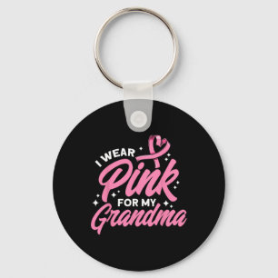 Chaveiro Eu Visto Rosa Para A Minha Avó Cancer De Mama Rosa