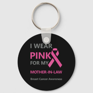 Chaveiro Eu Visto Rosa Para A Minha Mãe-De-Direito, Cancer