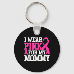Chaveiro Eu Visto Rosa Para A Sensibilização Do Cancer Da M