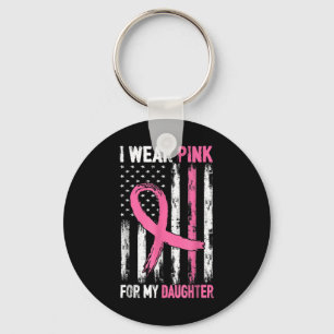 Chaveiro Eu Visto Rosa Para Minha Filha Cancer Da Mama Awar