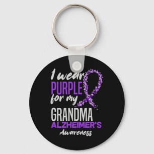 Chaveiro Eu Visto Roxo Para A Minha Avó, Heimers De Demênci