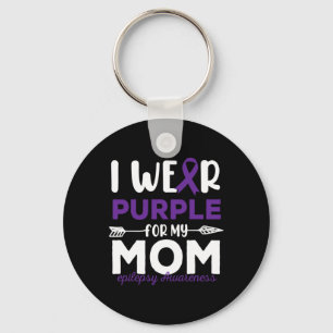 Chaveiro Eu Visto Roxo Para A Minha Mãe, Epilepsia.