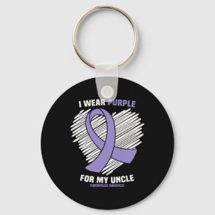 Chaveiro Eu Visto Roxo Para Meu Tio Fibromialgia Consciênci