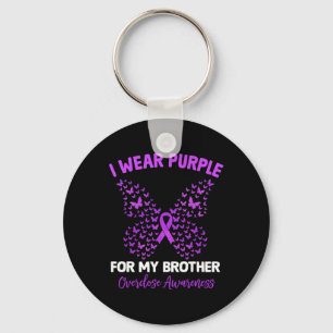 Chaveiro Eu Visto Roxo Para Minha Consciência Irmão Sobre S