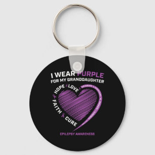 Chaveiro Eu Visto Roxo Para Minha Neta Epilepsia Awaren