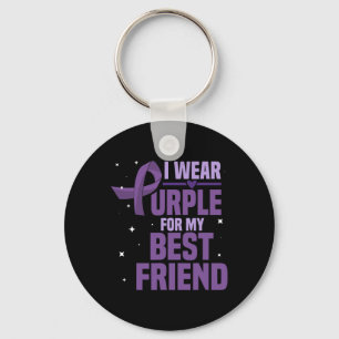 Chaveiro Eu Visto Roxo Para O Meu Melhor Amigo Awarenes Epi