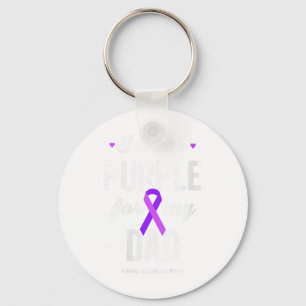 Chaveiro Eu Visto Roxo Para O Meu Pai Heimers Sensibilizaçã