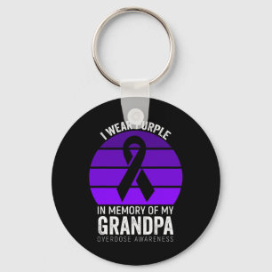 Chaveiro Eu Visto Sobredosagem Roxa Sensibilização Roxo Fit