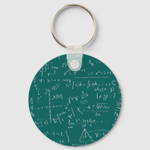 Chaveiro Eu vivo para a matemática