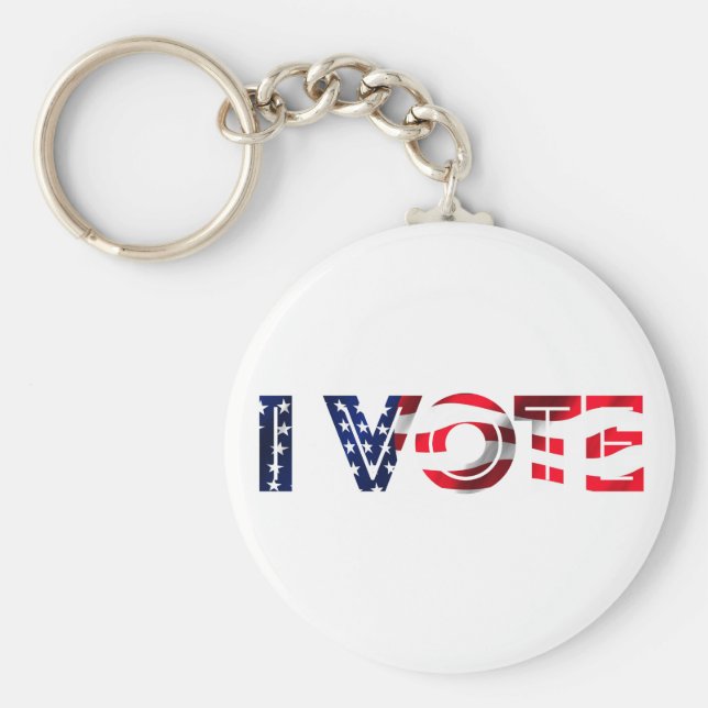Chaveiro Eu Voto (Frente)