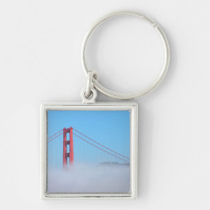 Chaveiro EUA, Califórnia. Golden Gate Bridge de Manhã