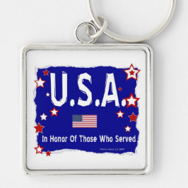 Chaveiro EUA - Em homenagem a quem serviu