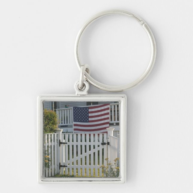 Chaveiro EUA, Massachusettes, Gloucester: Cerca Patriótica (Frente)