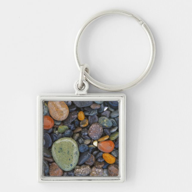 Chaveiro EUA, Washington, Lopez Island, Praia Agate (Frente)