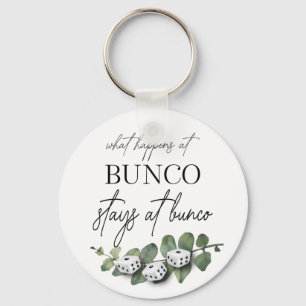 Chaveiro Eucalyptus Floral Bunco Elegante