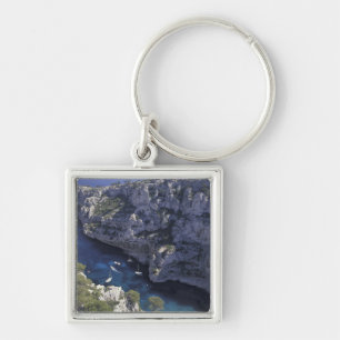 Chaveiro Europa, França, Provença, Calanques. Calcário
