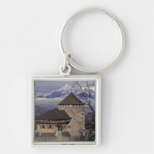 Chaveiro Europa, Liechtenstein, Vaduz. Castelo de Vaduz,