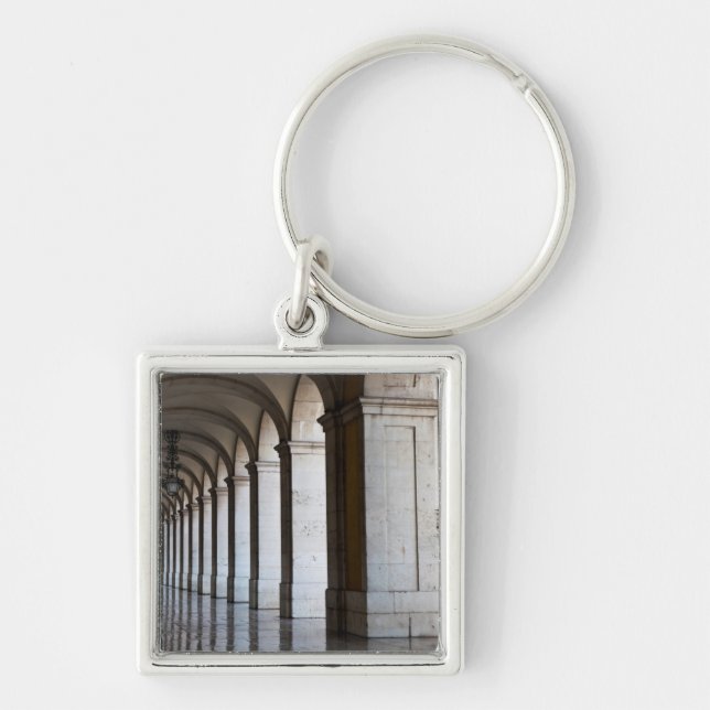 Chaveiro Europa, Portugal, Lisboa. Colunas Da Arcade (Frente)