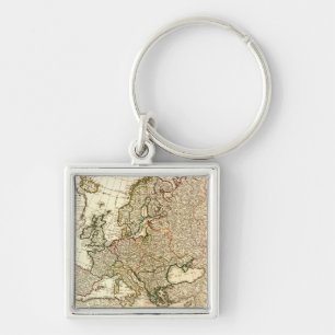 Chaveiro EuropaMapa PanorâmicoEuropa 2