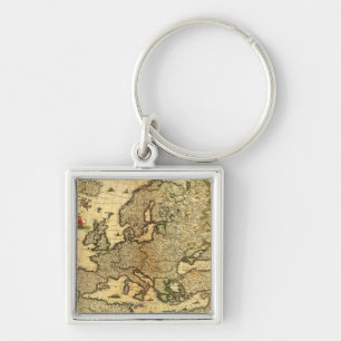 Chaveiro EuropePanoramic MapEurope