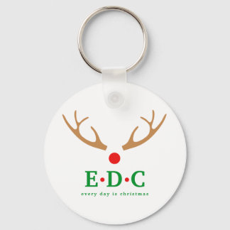 Chaveiro Every Day is Christmas Key Ring