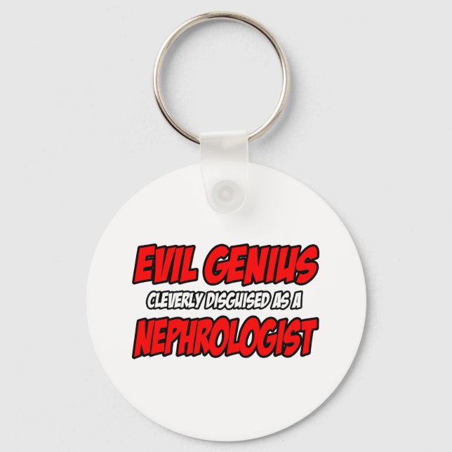 Chaveiro Evil Genius...Nephrologist (Frente)