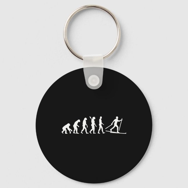 Chaveiro Evolution Cross-country Skiing (Frente)