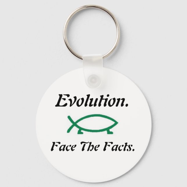 Chaveiro Evolution-Darwin Fish (Frente)