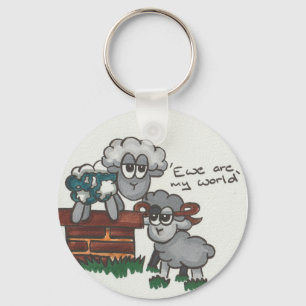 Chaveiro Ewe are My World