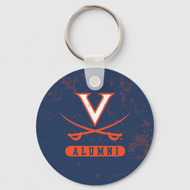 Chaveiro Ex-alunos da Virginia Cavaliers Desesperados (Frente)