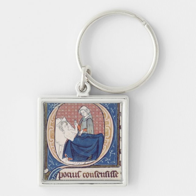 Chaveiro Examinando um paciente (Frente)