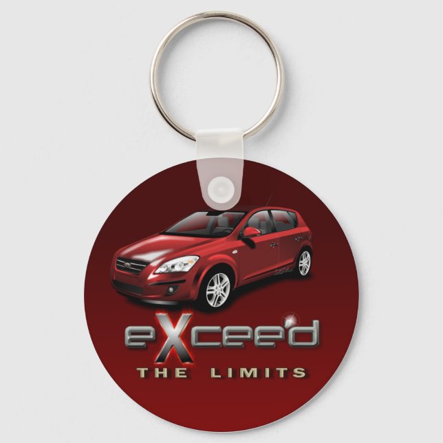 Chaveiro exceed kia key chain (Frente)