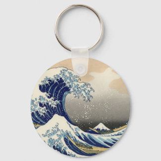 Chaveiro Excelente Hokusai Wave em Kanagawa Katsushika Tsun