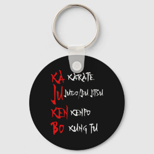 Chaveiro Excelente Kajukenbo Lutando Karate Judo Kenpo Kung