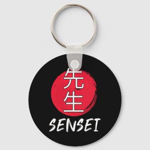 Chaveiro Excelente Karate Sensei Desenho de Combate Japonês