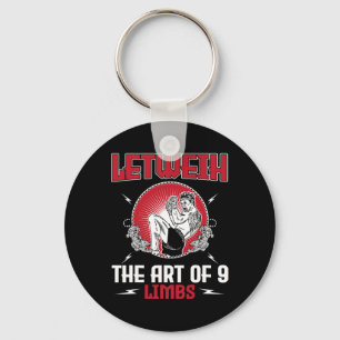 Chaveiro Excelente Lethwei Boxing Outfit Kick Mma Kickboxin