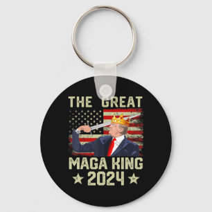 Chaveiro Excelente MAGA King Trump Biden Política Ultra Meg
