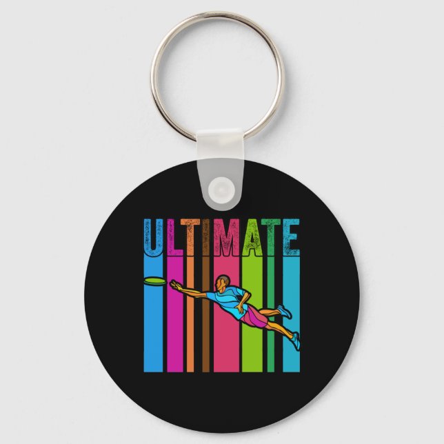 Chaveiro Excelente Ultimate Frisbee Motif Gift (Frente)