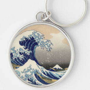 Chaveiro Excelente Wave Kanagawa - Pintura Japonesa